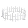 Jingle Jollys 3m Solar Christmas Fence Lights Outdoor Garden Path Decor Warm White 8pc