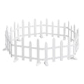 Jingle Jollys 3m Solar Christmas Fence Lights Outdoor Garden Path Decor Multicolour 8pc