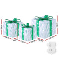Jingle Jollys 3pc 70 LED Christmas Fairy Lights Gift Box Set