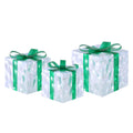 Jingle Jollys 3pc 70 LED Christmas Fairy Lights Gift Box Set