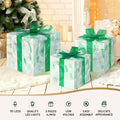 Jingle Jollys 3pc 70 LED Christmas Fairy Lights Gift Box Set