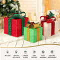Jingle Jollys 3x Christmas Fairy Lights 60 LED Gift Box Set
