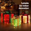 Jingle Jollys 3x Christmas Fairy Lights 60 LED Gift Box Set