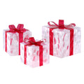 Jingle Jollys 3pc Christmas Lights 70 LED Fairy Light Gift Box
