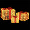 Jingle Jollys 3pc Christmas Lights 240 LED Fairy Light Decoration