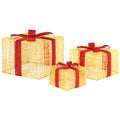 Jingle Jollys 3pc Christmas Lights 240 LED Fairy Light Decoration