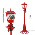 Jingle Jollys 1.8M LED Christmas Lights Post Lamp Outdoor