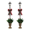 Jingle Jollys 125cm Christmas Lamp Post 50 LED Fairy Lights