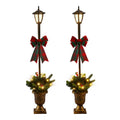 Jingle Jollys 125cm Christmas Lamp Post 50 LED Fairy Lights