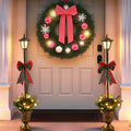 Jingle Jollys 125cm Christmas Lamp Post 50 LED Fairy Lights