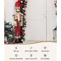 Jingle Jollys 170cm Nutcracker 180 LED Christmas Lights Decoration