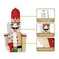 Jingle Jollys 170cm Nutcracker 180 LED Christmas Lights Decoration