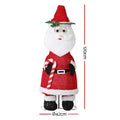 Jingle Jollys 96 LED 120cm Christmas Fairy Lights Santa Decoration