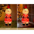 Jingle Jollys 96 LED 120cm Christmas Fairy Lights Santa Decoration