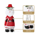 Jingle Jollys 96 LED 120cm Christmas Fairy Lights Santa Decoration