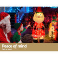 Jingle Jollys 96 LED 120cm Christmas Fairy Lights Santa Decoration