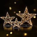 Jingle Jollys 900 LED Fairy Lights Christmas Decorations 3 Pack