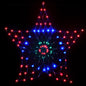 1.3M Christmas Lights 130 LED Snow Motif Light Decorations Jingle Jollys