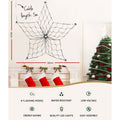 1.3M Christmas Lights 130 LED Snow White Jingle Jollys Decorations