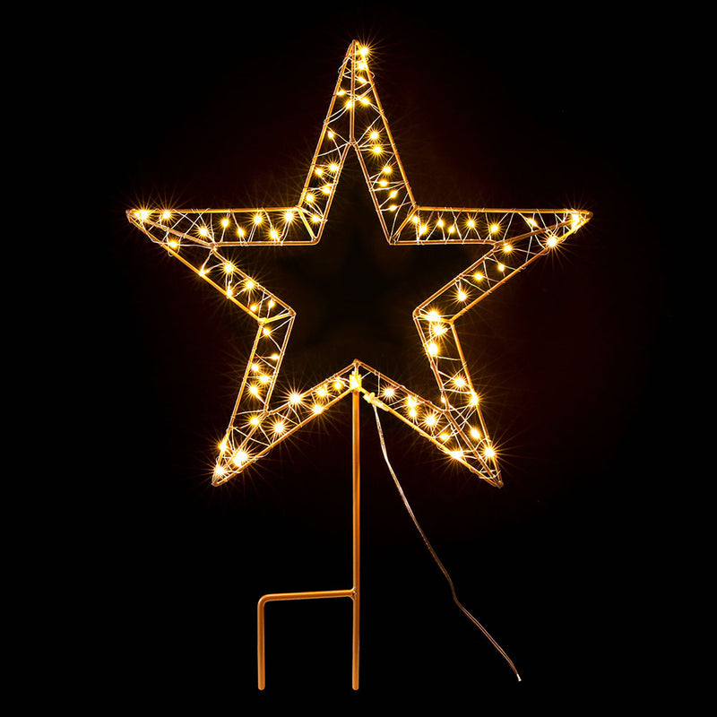 100 LED Christmas Lights Fairy Star String Garden Decoration