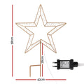 100 LED Christmas Lights Fairy Star String Garden Decoration