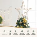 100 LED Christmas Lights Fairy Star String Garden Decoration