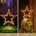 100 LED Christmas Lights Fairy Star String Garden Decoration