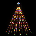 Jingle Jollys 2.5M Christmas Lights Waterfall 300 LED Star Topper
