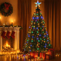 Jingle Jollys 2.5M Christmas Lights Waterfall 300 LED Star Topper