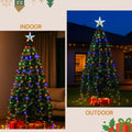 Jingle Jollys 2.5M Christmas Lights Waterfall 300 LED Star