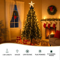 Jingle Jollys 2.5M Christmas Lights Waterfall 300 LED Star