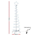 Jingle Jollys 1.88M Christmas Tree 288 LED Lights Decorations