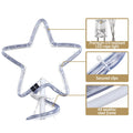 Jingle Jollys 1.88M Christmas Tree 288 LED Lights Decorations
