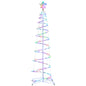 Jingle Jollys Christmas Tree 1.8m 100 RGB LED Rope Lights Xmas Trees Decoration