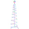 Jingle Jollys Christmas Tree 1.8m 100 RGB LED Rope Lights