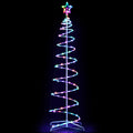 Jingle Jollys Christmas Tree 1.8m 100 RGB LED Rope Lights