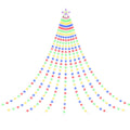 Jingle Jollys 3.8M Christmas Waterfall String Lights 340 LED