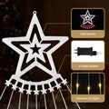 Jingle Jollys 3.8M Christmas Waterfall String Lights 340 LED