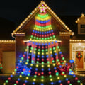 Jingle Jollys 3.8M Christmas Waterfall String Lights 340 LED