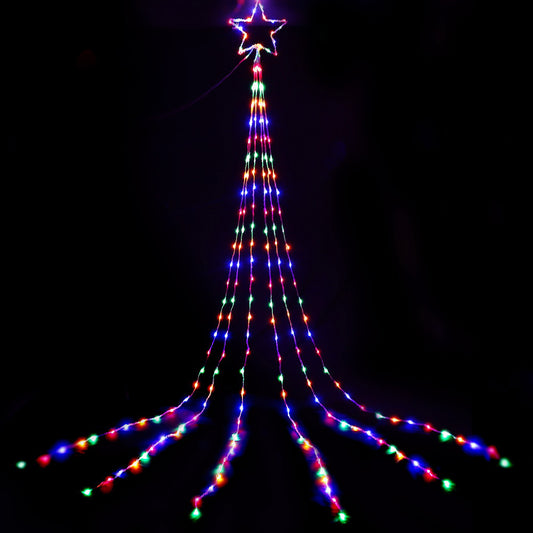 320 LED 5M Solar Christmas String Lights Fairy Jingle Jollys