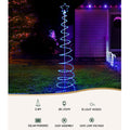 Jingle Jollys 2.4M Christmas Tree LED Solar Lights Motif