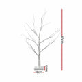 Jingle Jollys Lighted Branch Tree Christmas Decorations Warm White Christmas Lights 2 Pack 60cm