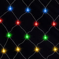 Jingle Jollys 5m x 3m Christmas Net Lights 600 LED Colourful
