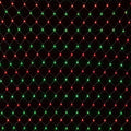 Jingle Jollys Christmas Lights 6x4m Christmas Net Lights 1000LED Red Green Festive Lighting