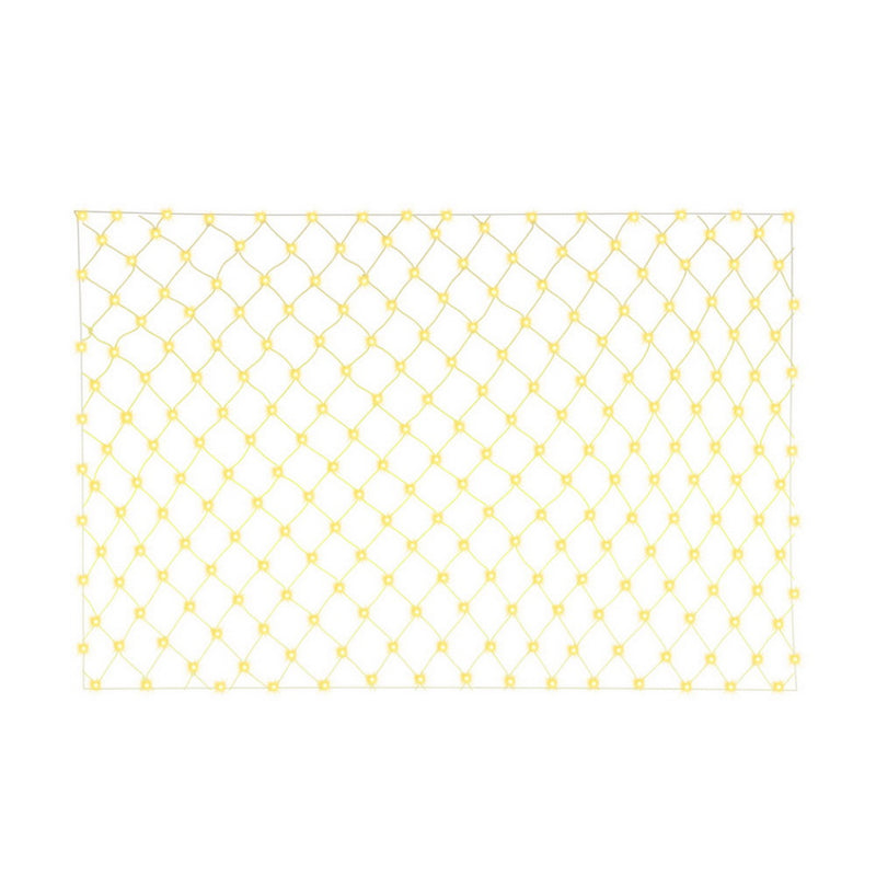 2mx3m Christmas Lights Net 504 LED Warm White Jingle Jollys