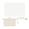 2mx3m Christmas Lights Net 504 LED Warm White Jingle Jollys