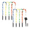 Jingle Jollys 8pc Christmas Path Lights 72 LED Garden Decorations