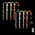 Jingle Jollys 8pc Christmas Path Lights 72 LED Garden Decorations