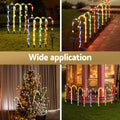 Jingle Jollys 8pc Christmas Path Lights 72 LED Garden Decorations