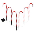 Jingle Jollys 42 LED Christmas Ground Lights 6 Pack Garden Path